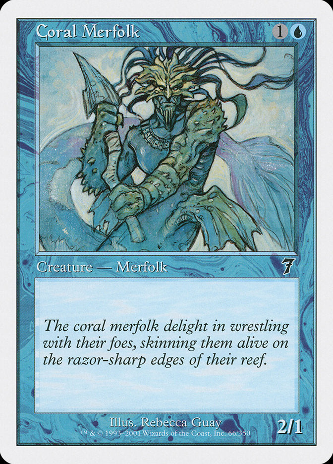 Coral Merfolk [Seventh Edition] | Gamers Paradise