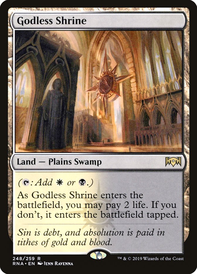 Godless Shrine [Ravnica Allegiance] | Gamers Paradise