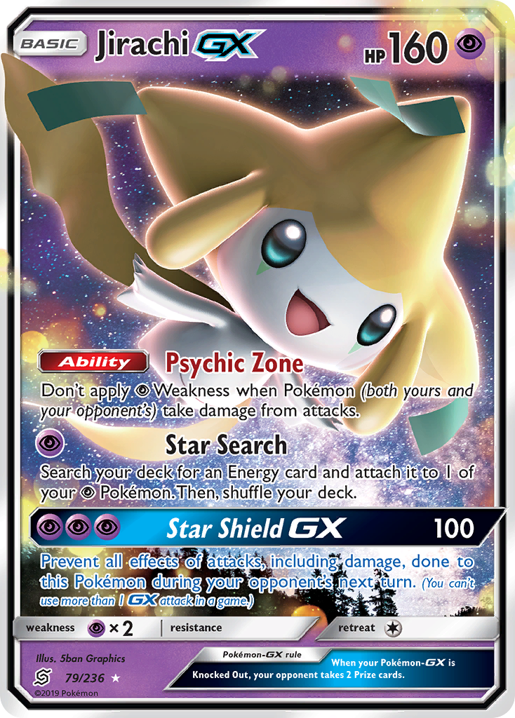 Jirachi GX (79/236) [Sun & Moon: Unified Minds] | Gamers Paradise