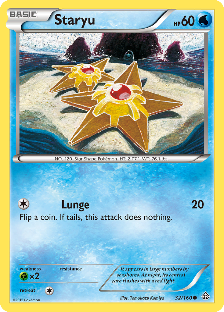 Staryu (32/160) [XY: Primal Clash] | Gamers Paradise