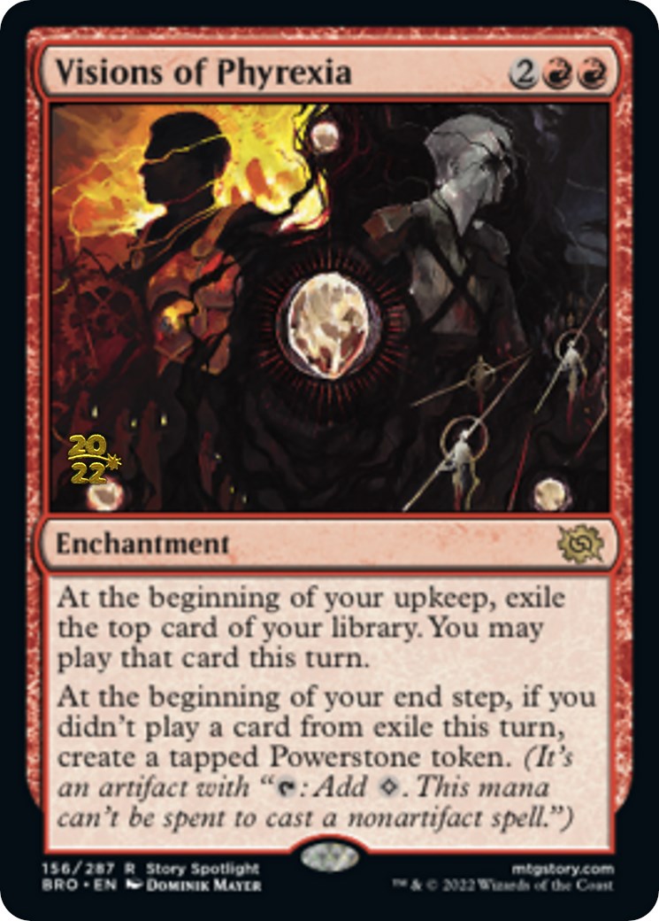 Visions of Phyrexia [The Brothers' War Prerelease Promos] | Gamers Paradise