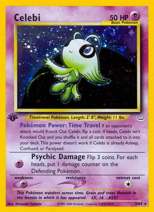 Celebi (3/64) [Neo Revelation 1st Edition] | Gamers Paradise