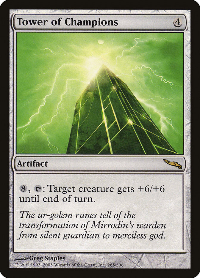 Tower of Champions [Mirrodin] | Gamers Paradise