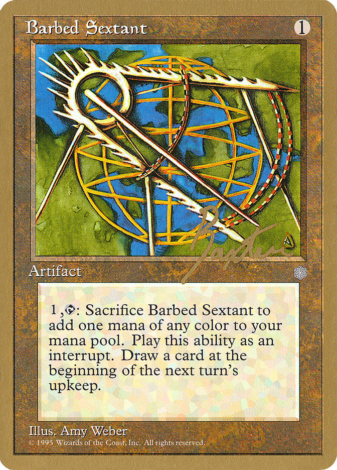 Barbed Sextant (George Baxter) [Pro Tour Collector Set] | Gamers Paradise