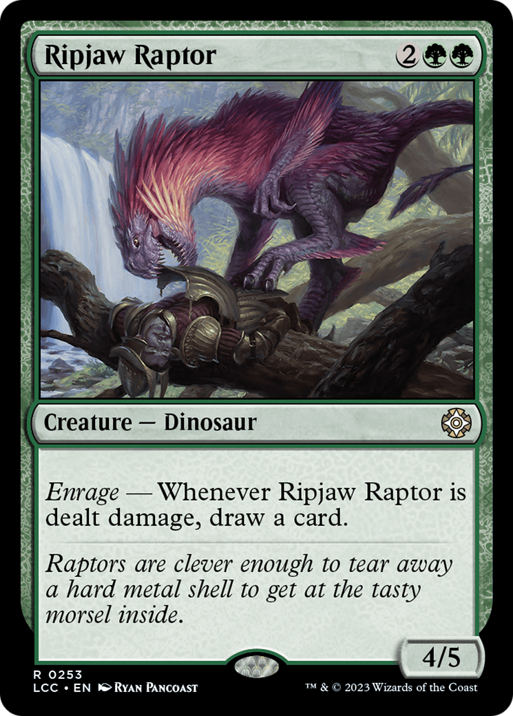 Ripjaw Raptor [The Lost Caverns of Ixalan Commander] | Gamers Paradise