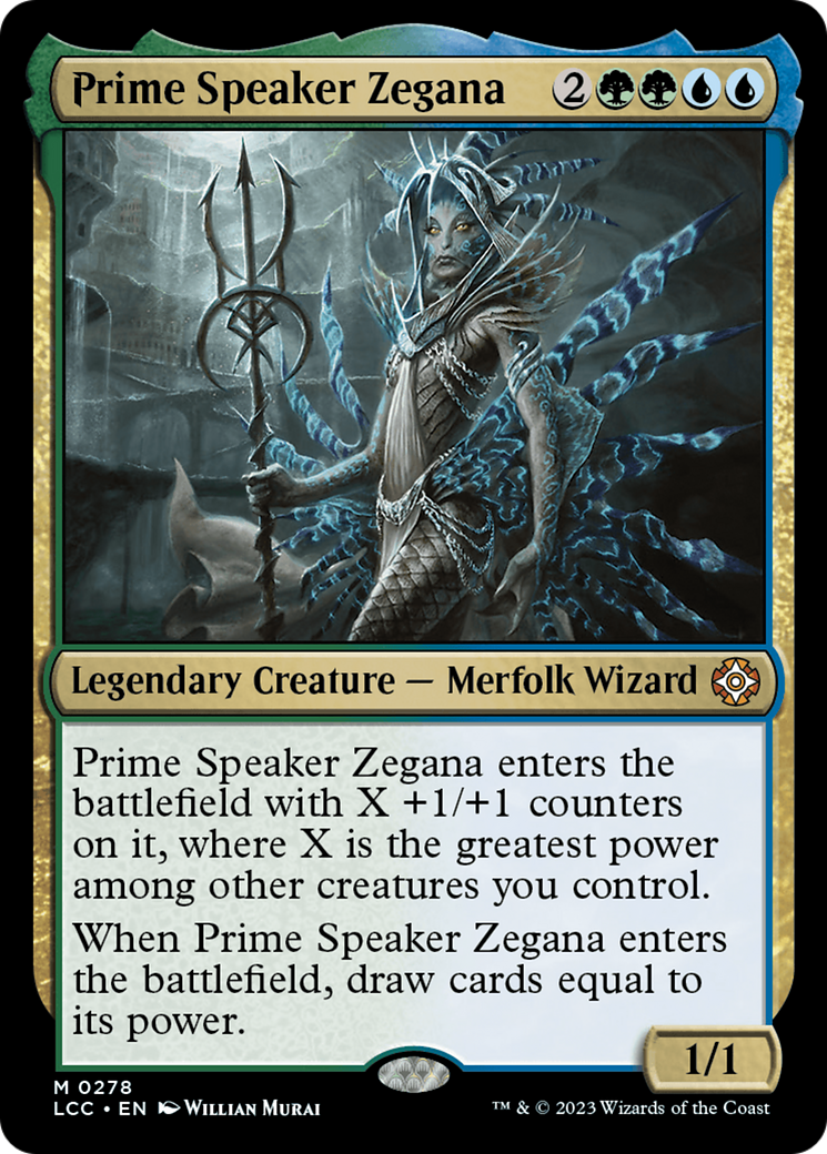 Prime Speaker Zegana [The Lost Caverns of Ixalan Commander] | Gamers Paradise