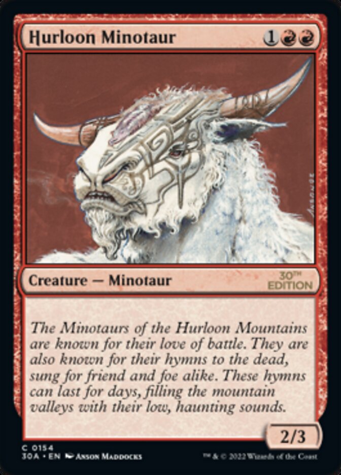 Hurloon Minotaur [30th Anniversary Edition] | Gamers Paradise