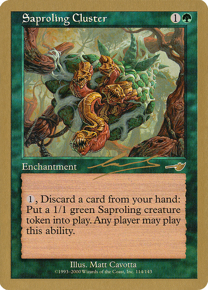 Saproling Cluster (Nicolas Labarre) [World Championship Decks 2000] | Gamers Paradise