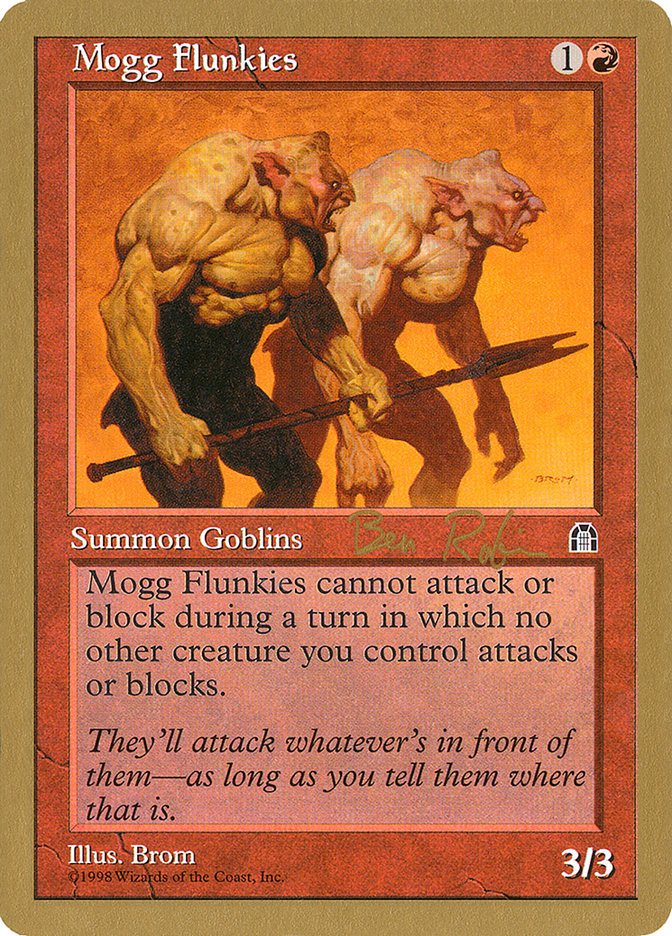 Mogg Flunkies (Ben Rubin) [World Championship Decks 1998] | Gamers Paradise