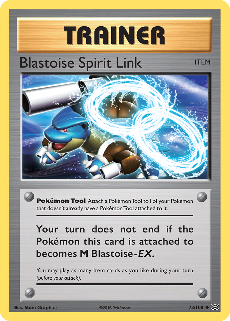 Blastoise Spirit Link (73/108) [XY: Evolutions] | Gamers Paradise