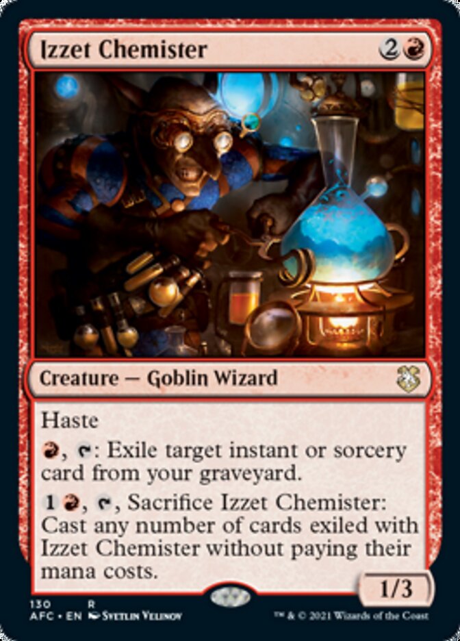 Izzet Chemister [Dungeons & Dragons: Adventures in the Forgotten Realms Commander] | Gamers Paradise