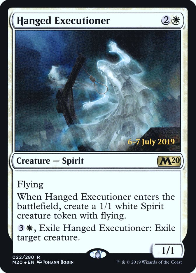 Hanged Executioner [Core Set 2020 Prerelease Promos] | Gamers Paradise