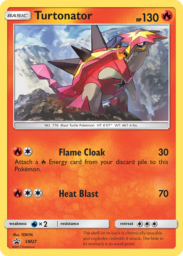 Turtonator (SM27) [Sun & Moon: Black Star Promos] | Gamers Paradise