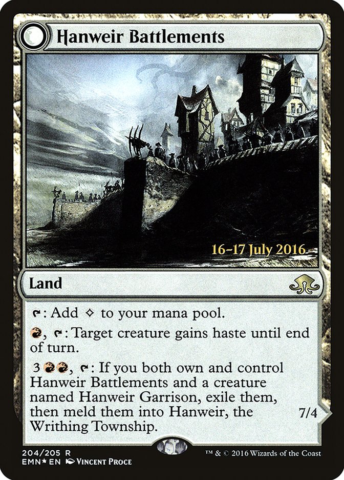 Hanweir Battlements [Eldritch Moon Prerelease Promos] | Gamers Paradise