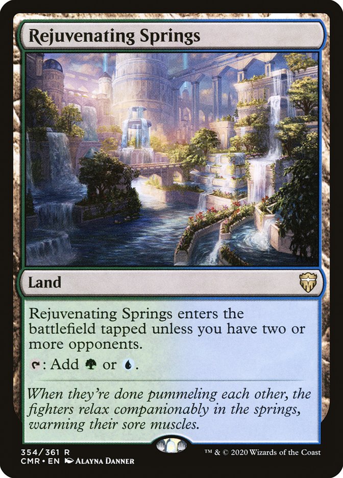 Rejuvenating Springs [Commander Legends] | Gamers Paradise