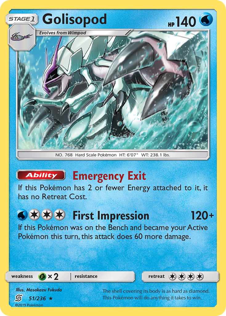 Golisopod (51/236) [Sun & Moon: Unified Minds] | Gamers Paradise