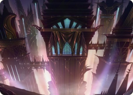 Skybridge Towers Art Card [Streets of New Capenna Art Series] | Gamers Paradise