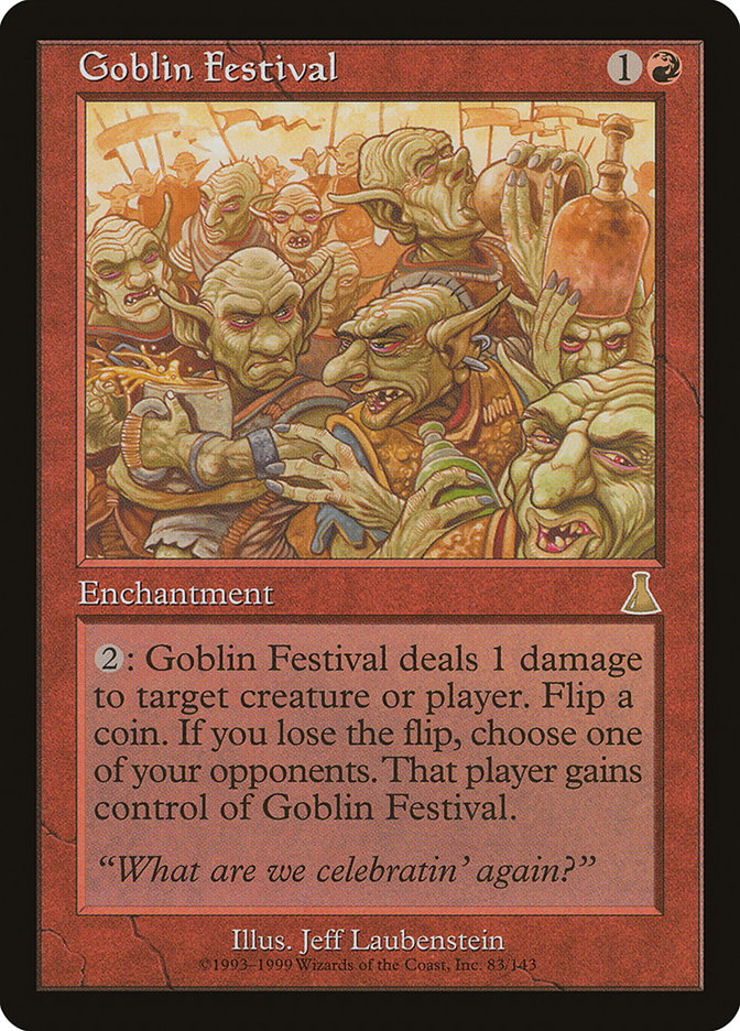Goblin Festival [Urza's Destiny] | Gamers Paradise