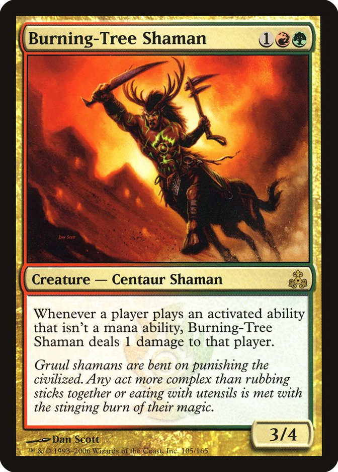 Burning-Tree Shaman [Guildpact] | Gamers Paradise