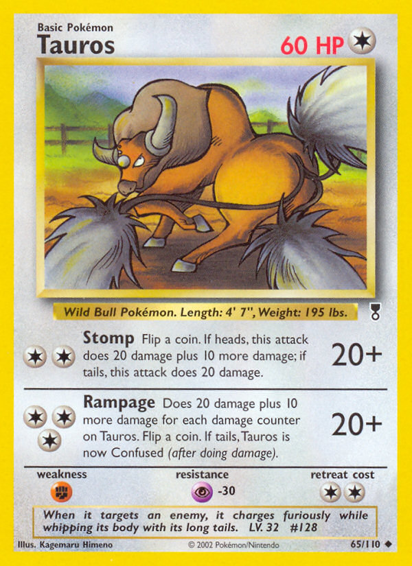 Tauros (65/110) [Legendary Collection] | Gamers Paradise