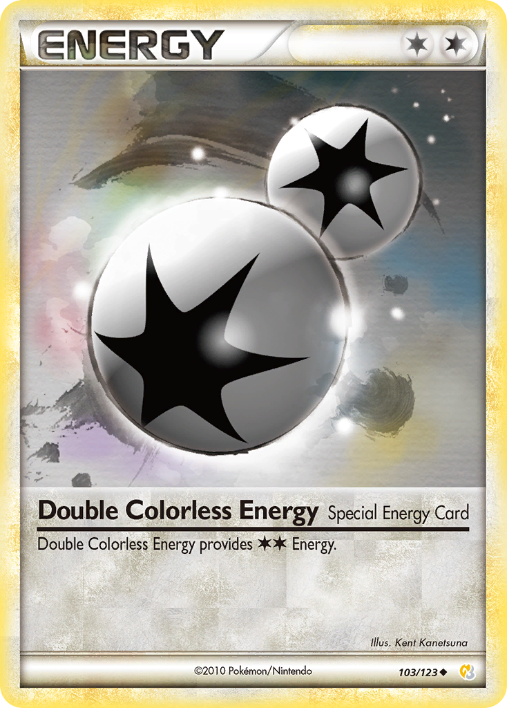 Double Colorless Energy (103/123) [HeartGold & SoulSilver: Base Set] | Gamers Paradise