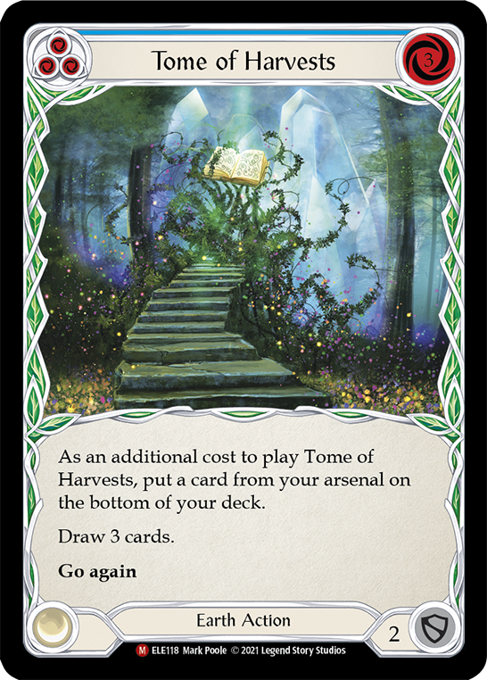 Tome of Harvests [ELE118] (Tales of Aria)  1st Edition Normal | Gamers Paradise