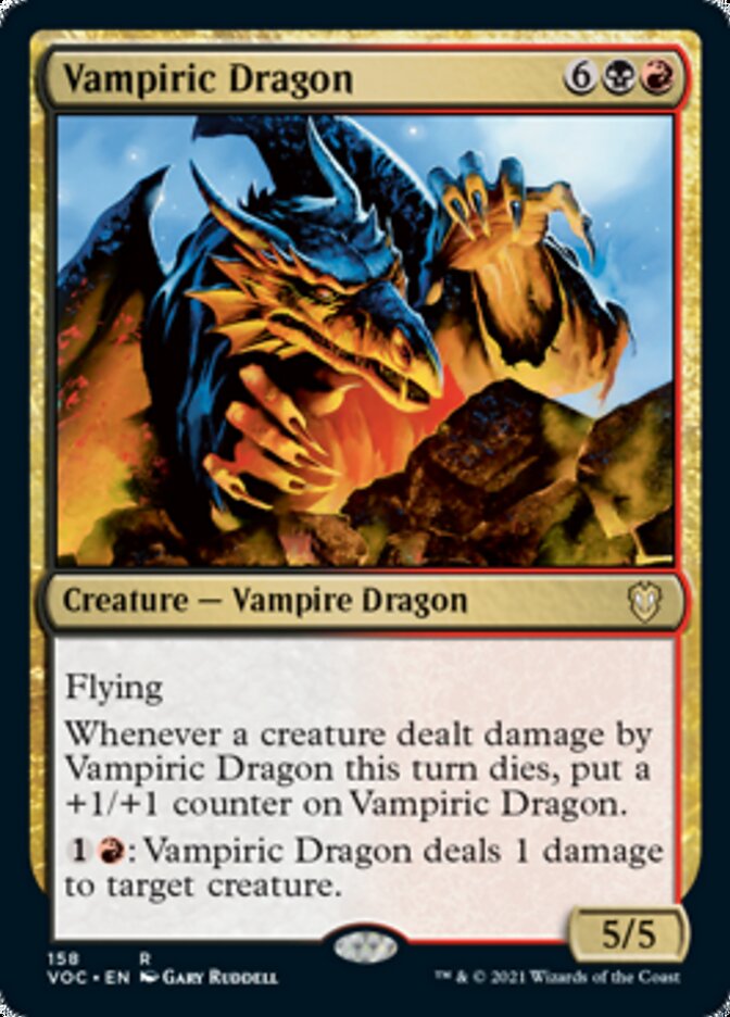 Vampiric Dragon [Innistrad: Crimson Vow Commander] | Gamers Paradise