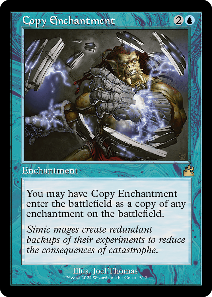 Copy Enchantment (Retro Frame) [Ravnica Remastered] | Gamers Paradise