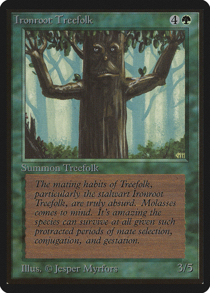 Ironroot Treefolk [Beta Edition] | Gamers Paradise
