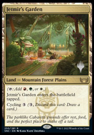 Jetmir's Garden (Promo Pack) [Streets of New Capenna Promos] | Gamers Paradise