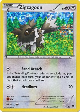 Zigzagoon (11/12) [McDonald's Promos: 2015 Collection] | Gamers Paradise