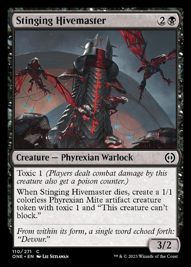 Stinging Hivemaster [Phyrexia: All Will Be One] | Gamers Paradise