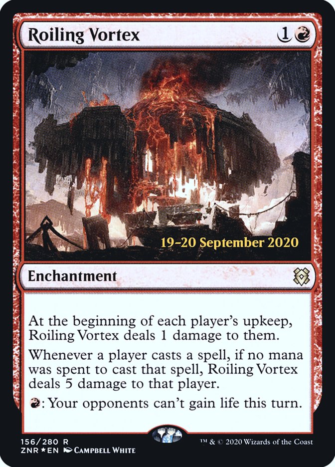 Roiling Vortex [Zendikar Rising Prerelease Promos] | Gamers Paradise