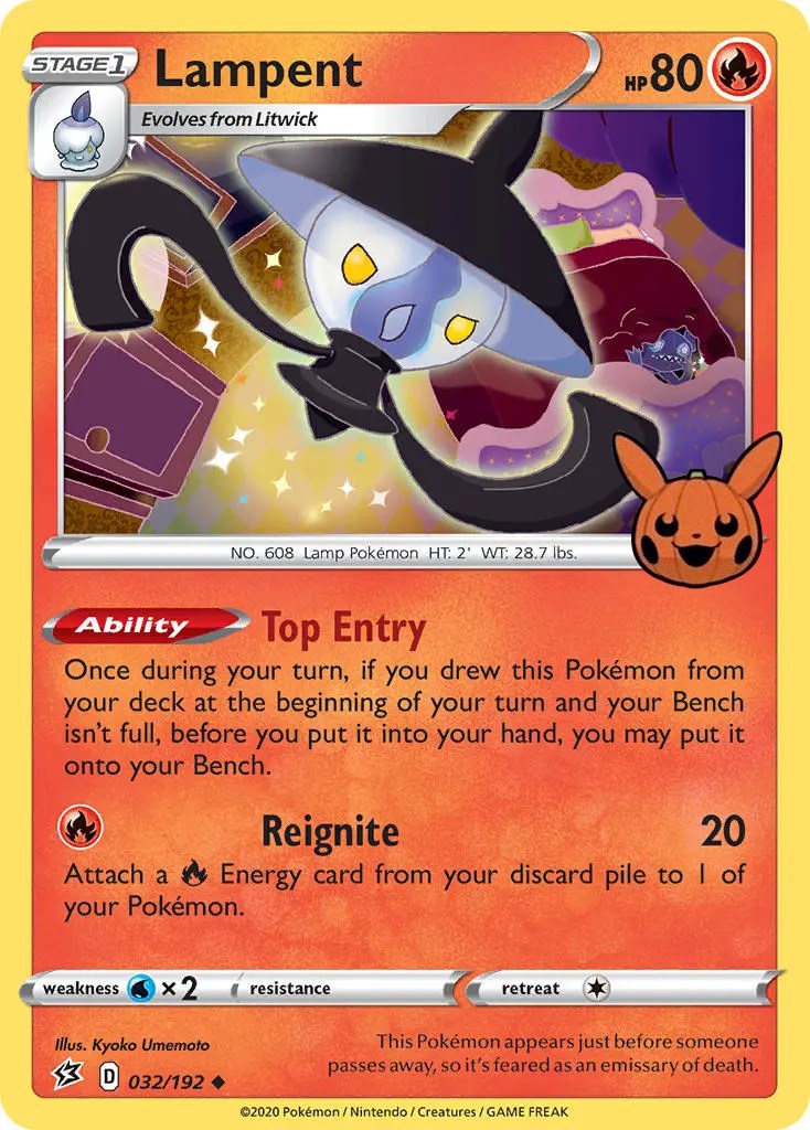 Lampent (032/192) [Trick or Trade] | Gamers Paradise