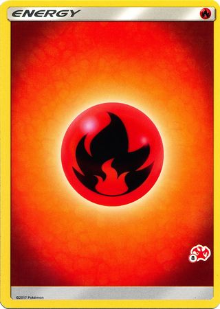 Fire Energy (Charizard Stamp #8) [Battle Academy 2020] | Gamers Paradise