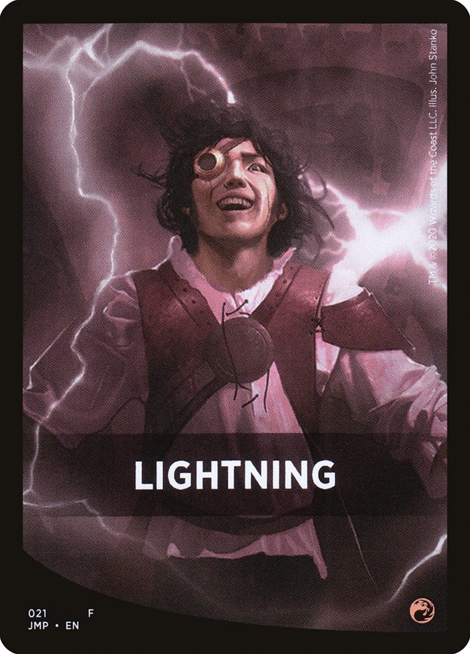 Lightning Theme Card [Jumpstart Front Cards] | Gamers Paradise