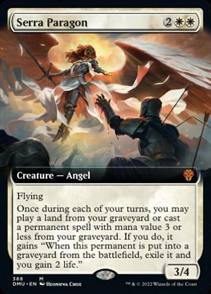 Serra Paragon (Extended Art) [Dominaria United] | Gamers Paradise