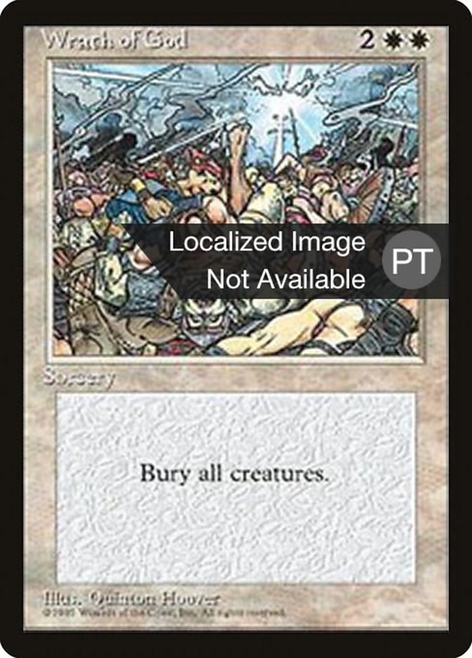 Wrath of God [Fourth Edition (Foreign Black Border)] | Gamers Paradise