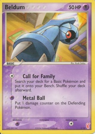 Beldum (1/12) [EX: Trainer Kit 2 - Plusle] | Gamers Paradise