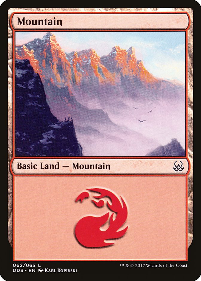 Mountain (62) [Duel Decks: Mind vs. Might] | Gamers Paradise