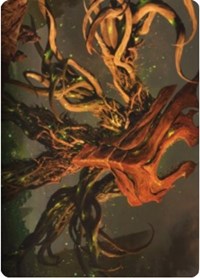 Ashaya, Soul of the Wild Art Card [Zendikar Rising Art Series] | Gamers Paradise