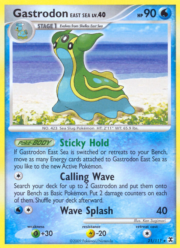 Gastrodon East Sea (21/111) [Platinum: Rising Rivals] | Gamers Paradise