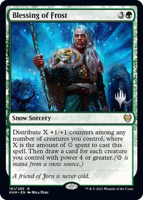 Blessing of Frost (Promo Pack) [Kaldheim Promos] | Gamers Paradise