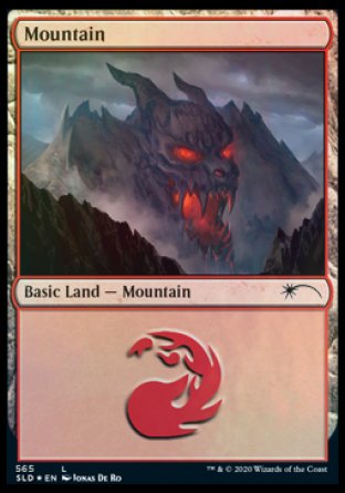 Mountain (Develish) (565) [Secret Lair Drop Promos] | Gamers Paradise