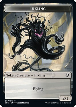 Mishra's Warform // Inkling Double-Sided Token [The Brothers' War Commander Tokens] | Gamers Paradise
