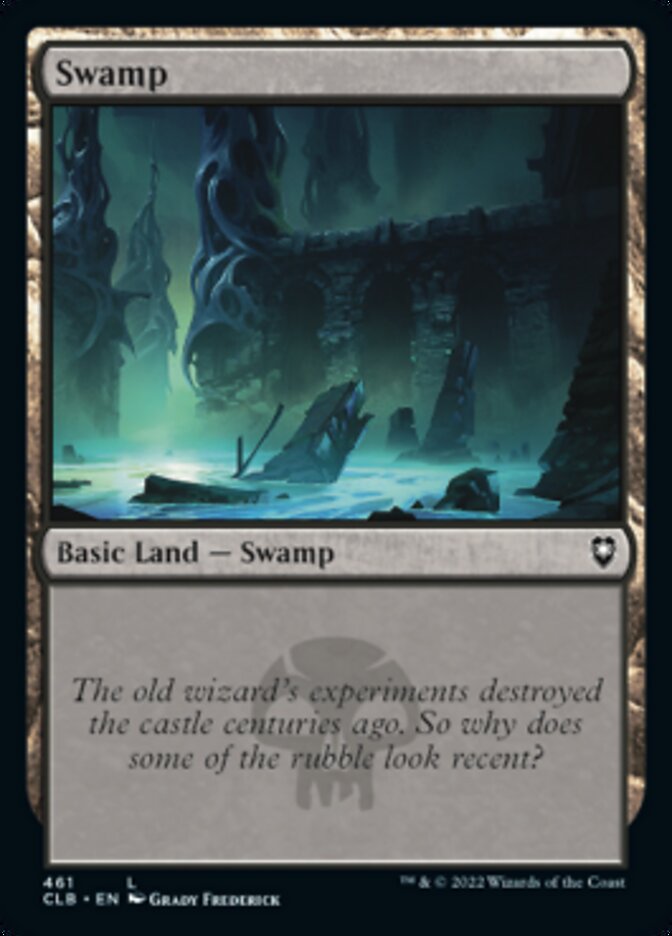 Swamp (461) [Commander Legends: Battle for Baldur's Gate] | Gamers Paradise