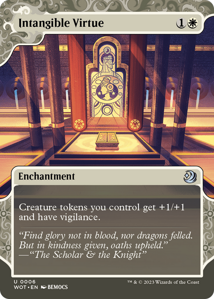 Intangible Virtue [Wilds of Eldraine: Enchanting Tales] | Gamers Paradise