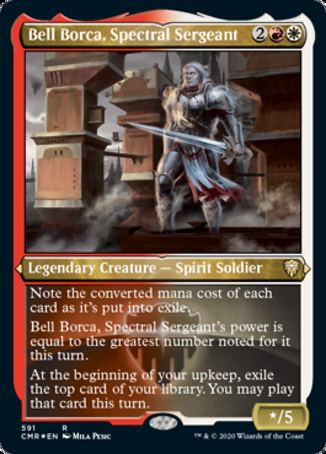 Bell Borca, Spectral Sergeant (Etched) [Commander Legends] | Gamers Paradise