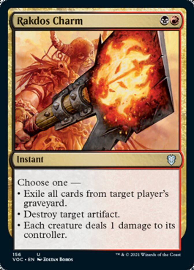 Rakdos Charm [Innistrad: Crimson Vow Commander] | Gamers Paradise