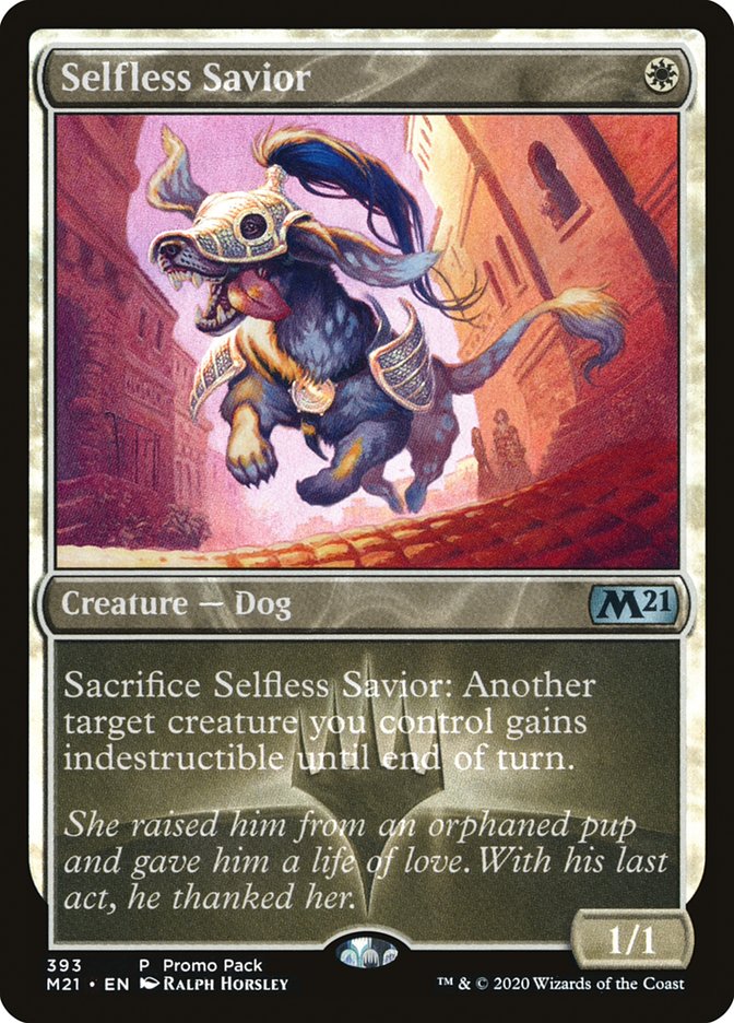 Selfless Savior (Promo Pack) [Core Set 2021 Promos] | Gamers Paradise